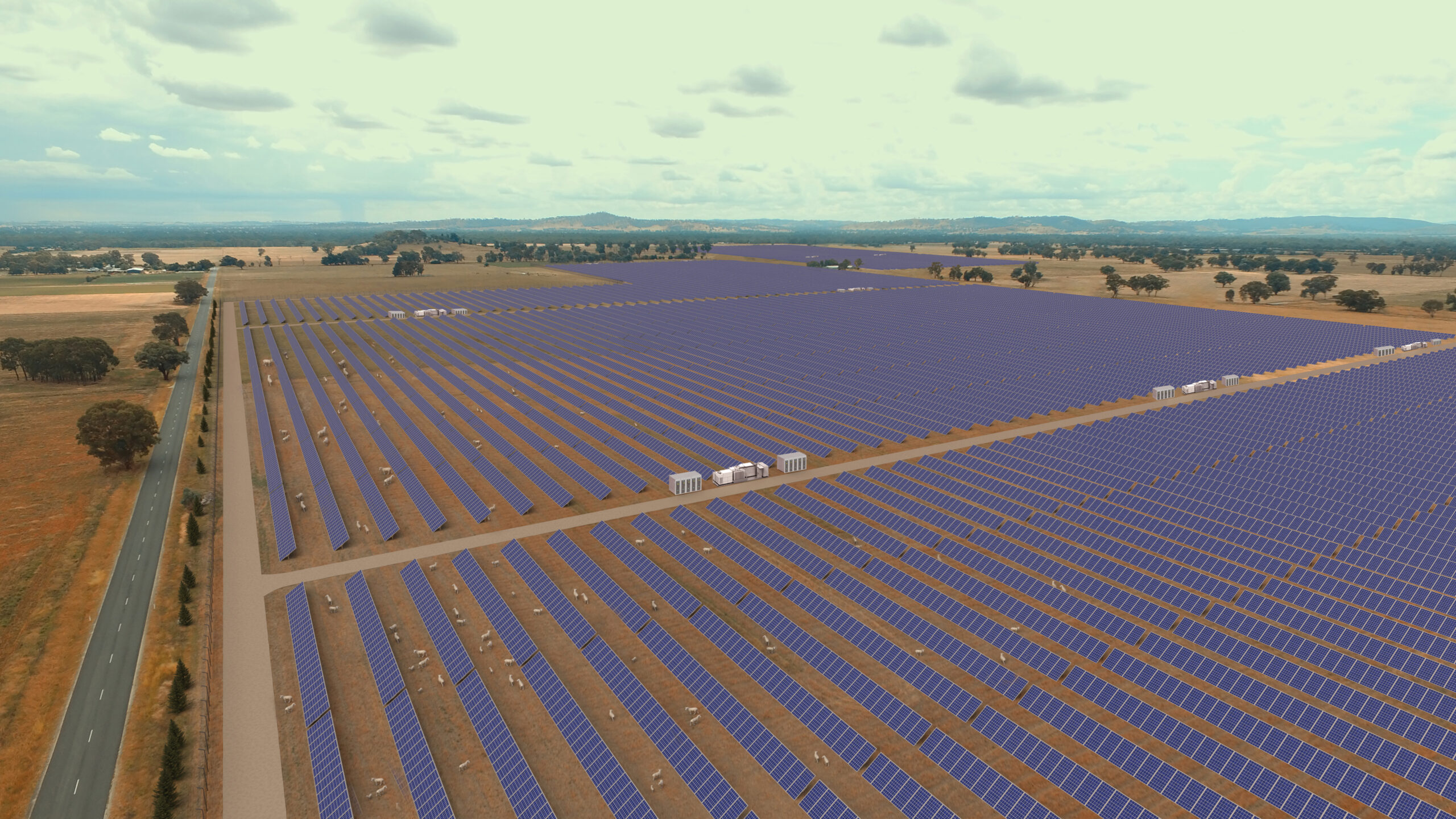 Barnawartha Solar and Energy Storage - Concept Image 4